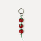 Tomatoes Glass Keychain / Bag Charm