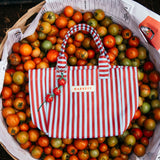 Tomatoes Glass Keychain / Bag Charm