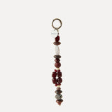 BEADED CHARM - Brown Multi