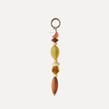 BEADED CHARM - Terra & Lime