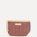 Maxi Pouch - MERLOT STRIPE