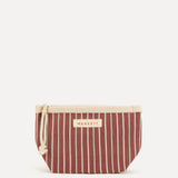 Mini Pouch - MERLOT STRIPE