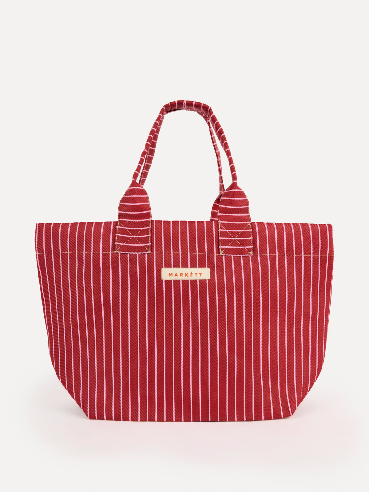 Tote - CRANBERRY STRIPE