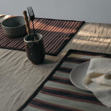Placemat - MERLOT STRIPE