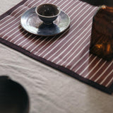 Placemat - MERLOT STRIPE