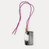 Anni Lu x MARKÉTT Comb Charm / Necklace - Silver / PURPLE TWIST